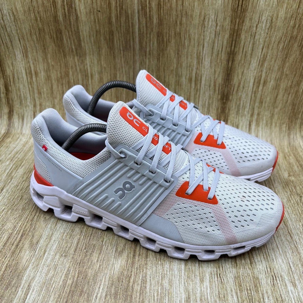 On Cloudswift Running Shoes Men's Size 10 Rock Orange Low Top Sneaker 41.99582